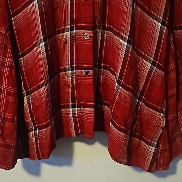 J Jill woman plaid shirt S petite long sleeve - Picture 4 of 6